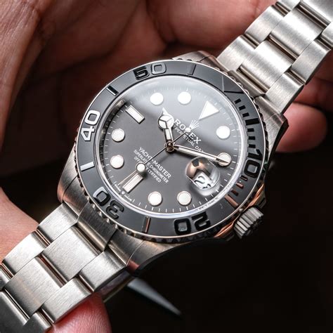 rolex yacht master black silver|rolex titanium yachtmaster 2023.